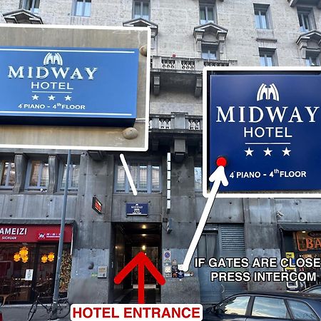 Hotel Midway Milano Eksteriør billede